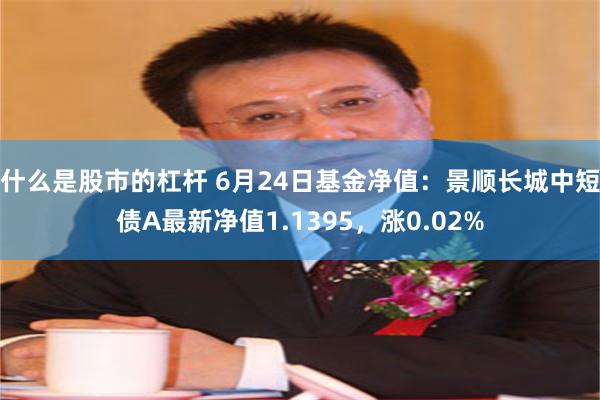 什么是股市的杠杆 6月24日基金净值：景顺长城中短债A最新净值1.1395，涨0.02%