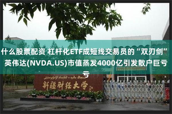 什么股票配资 杠杆化ETF成短线交易员的“双刃剑” 英伟达(NVDA.US)市值蒸发4000亿引发散户巨亏